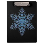 Porte-bloc Porte - bloc Blue Snowflake (Devant)