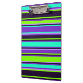 Porte-bloc Porte - bloc Bold Purple, Aqua & Chartreuse (Gauche)