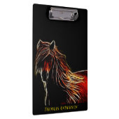 Porte-bloc Porte - bloc Brown Fractal Horse (Swatch)