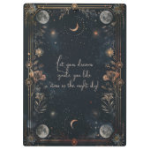 Porte-bloc Porte - bloc céleste cosmique (Dos)