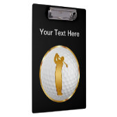 Porte-bloc Porte - bloc chic d'instructeur de golf (Swatch)