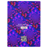 Porte-bloc Porte - bloc coloré (Dos)