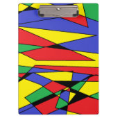 Porte-bloc Porte - bloc coloré Abstrait (Devant)