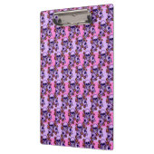 Porte-bloc Porte - bloc/Crânes et fleurs (Gauche)
