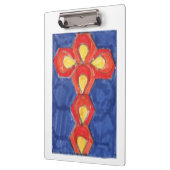 Porte-bloc Porte - bloc Cross Motif A4 (Gauche)