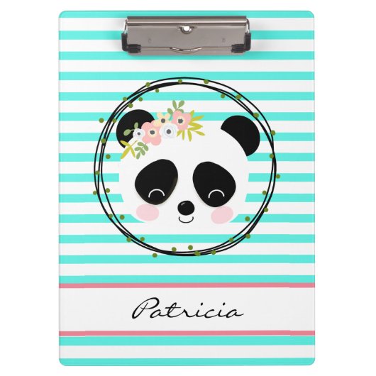 Porte-bloc Porte - bloc Cute Panda (Devant)