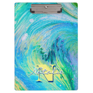 Porte-bloc Porte - bloc d'aération bleu acrylique Aqua