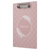 Porte-bloc Porte - bloc Damask rose Elegant (Gauche)