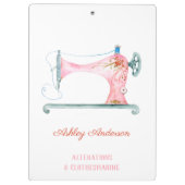 Porte-bloc Porte - bloc d'aquarelle de la machine à coudre Se (Dos)