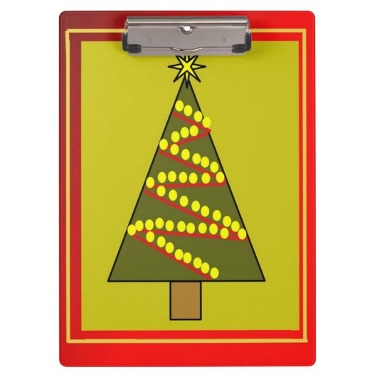 Porte-bloc Porte - bloc d'arbre de Noël (Devant)