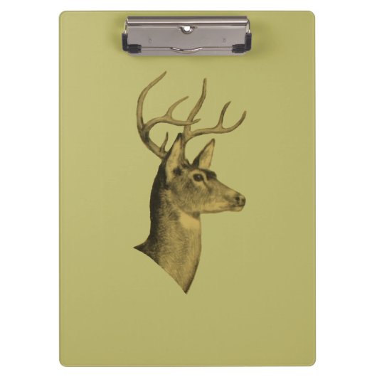Porte-bloc Porte - bloc de Buck Head Dark Khaki (Devant)