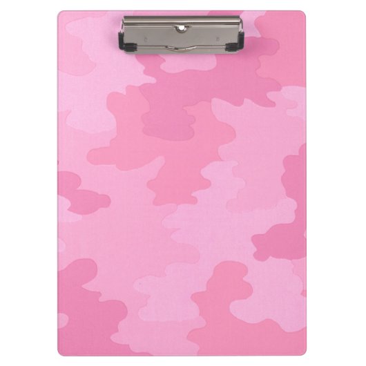Porte-bloc Porte - bloc de camouflage rose (Devant)