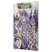 Porte-bloc Porte - bloc de carte de tarot d'impératrice (Gauche)