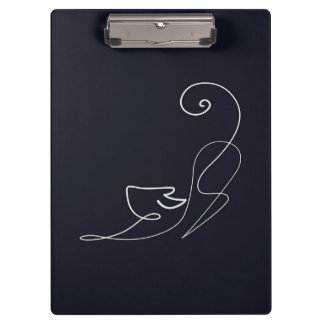 Porte-bloc Porte - bloc de chat d'art moderne | Approvisionne