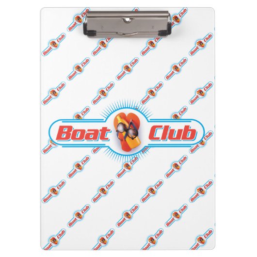 Porte-bloc Porte - bloc de club de bateau (Devant)