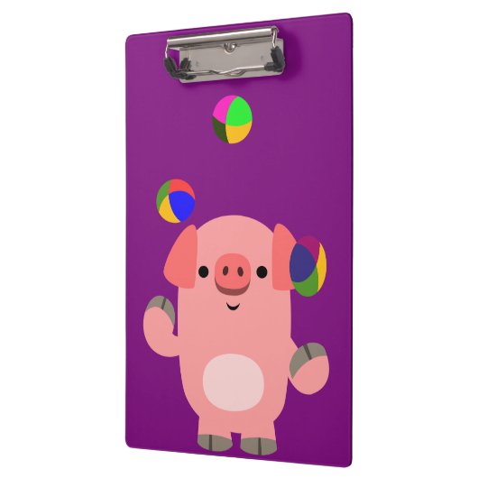 Porte-bloc Porte - bloc de cochon de dessin mignon (Gauche)