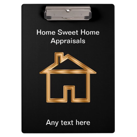 Porte-bloc Porte - bloc de coutume de priseur d'immobiliers (Devant)