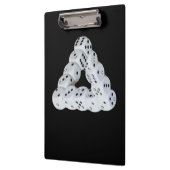 Porte-bloc Porte - bloc de dés d'illusion optique (Gauche)