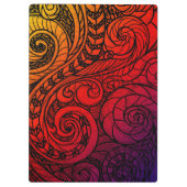 Porte-bloc Porte - bloc de doodle Chaos créatif (Dos)