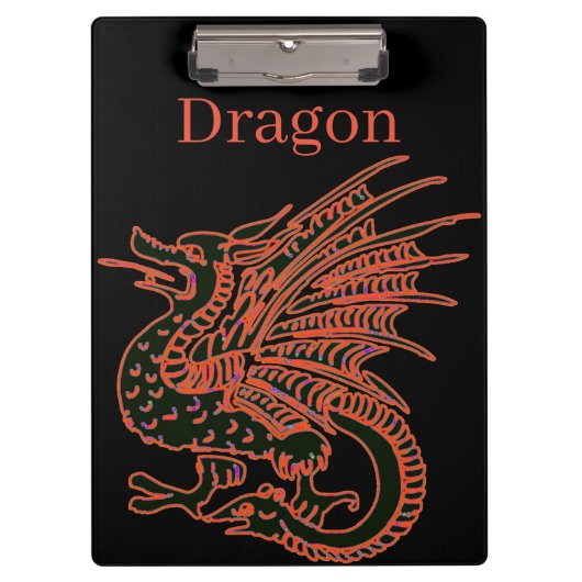 Porte-bloc Porte - bloc de dragon (Devant)