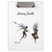 Porte-bloc Porte - bloc de Féeries de pluie pour garçons jume (Devant)