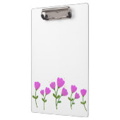 Porte-bloc Porte - bloc de fleurs roses (Gauche)