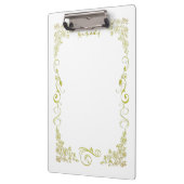 Porte-bloc Porte - bloc de fleurs vertes (Gauche)