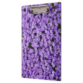 Porte-bloc Porte - bloc de fleurs violettes (Gauche)
