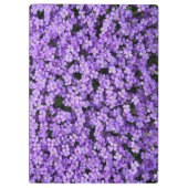 Porte-bloc Porte - bloc de fleurs violettes (Dos)