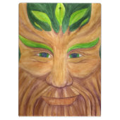 Porte-bloc Porte - bloc de Green Man (Dos)
