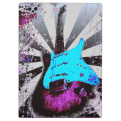 Porte-bloc Porte - bloc de guitare électrique (Dos)