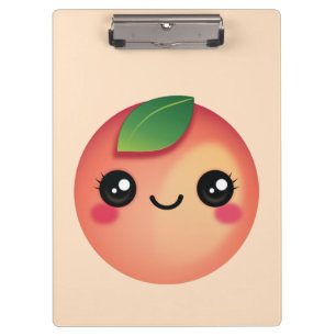 Porte-bloc Porte - bloc de Kawaii Peach