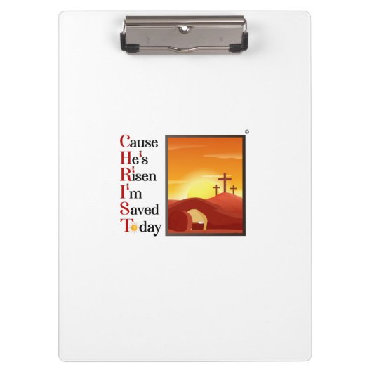 Porte-bloc Porte - bloc de l'acronyme Christ (Devant)