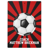 Porte-bloc Porte - bloc de l'équipe de entraîneurs de footbal (Dos)