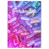 Porte-bloc Porte - bloc de médicaments de parties scintillant (Dos)