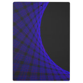 Porte-bloc Porte - bloc de moquette spatiale géométrique (Dos)