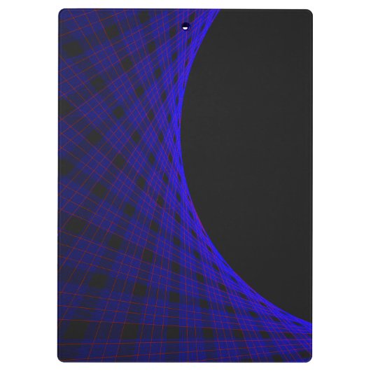 Porte-bloc Porte - bloc de moquette spatiale géométrique (Dos)