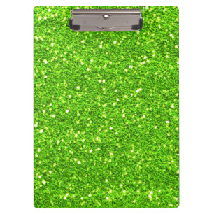Porte-bloc Porte - bloc de parties scintillantes de vert de