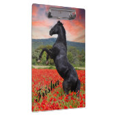 Porte-bloc Porte - bloc de pavots et de chevaux (Swatch)