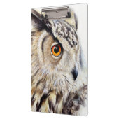 Porte-bloc Porte - bloc de peinture d'aigle hibou (Gauche)