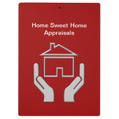 Porte-bloc Porte - bloc de priseur d'immobiliers (Dos)