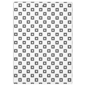 Porte-bloc Porte - bloc de style géométrique moderne (Dos)