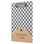 Porte-bloc Porte - bloc de style géométrique moderne (Gauche)