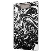 Porte-bloc Porte - bloc de style noir et Marbre blanc (Gauche)