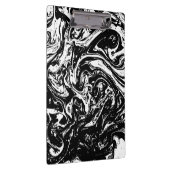 Porte-bloc Porte - bloc de style noir et Marbre blanc (Swatch)