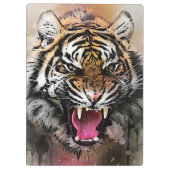 Porte-bloc Porte - bloc de tigre (Dos)