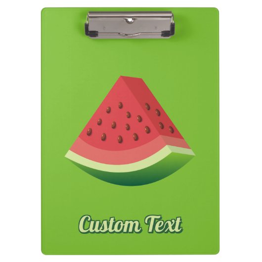 Porte-bloc Porte - bloc de tranche de pastèque (Devant)