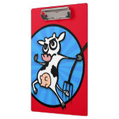 Porte-bloc Porte - bloc DE VACHE DE CARTOON FUNNY (Gauche)