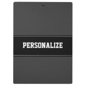 Porte-bloc Porte - bloc de volleyball | monogramme personnali (Dos)