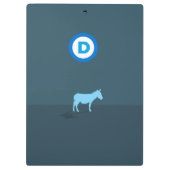 Porte-bloc Porte - bloc démocrate (Dos)